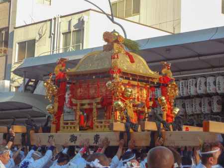 祇園祭2018　東御座神輿　御旅所前にて