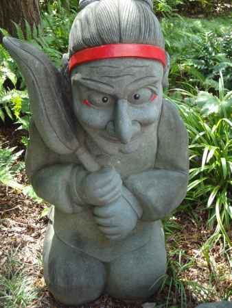 晴明神社 式神石像