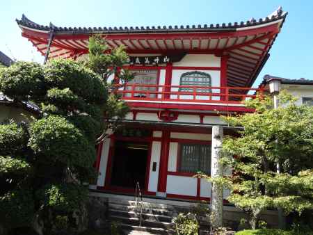 だるま寺 目をひくお堂