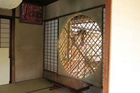 祇王寺　吉野窓