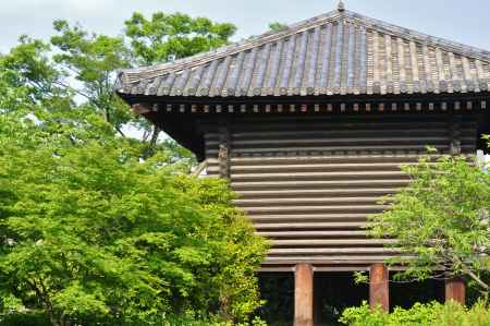 新緑の東寺宝蔵