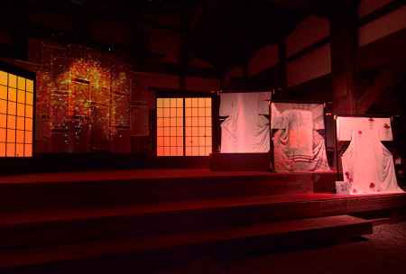 京友禅もアートに・・・