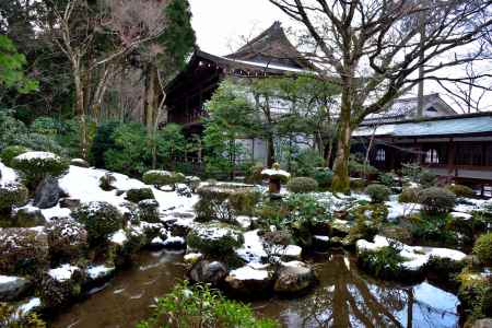 三千院・雪景色