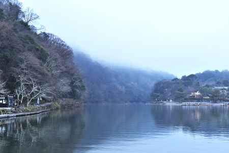 嵐山・朝もや（５）