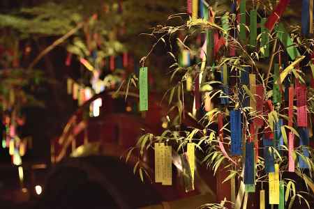 京の七夕　北野天満宮（７）