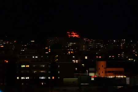 五山送り火　法