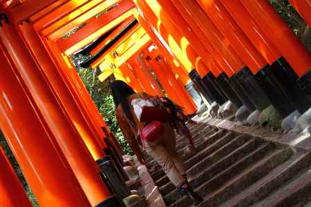 鳥居の先には・・・