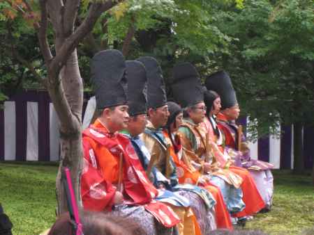 曲水の宴の歌人達