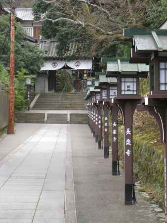 長楽寺参道