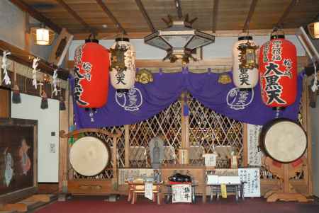 大黒天本殿の中