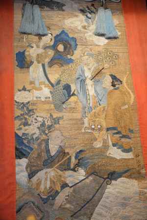 伯牙山の見送り