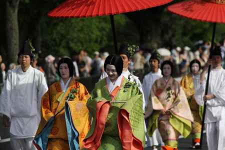 初夏の行進 女官列