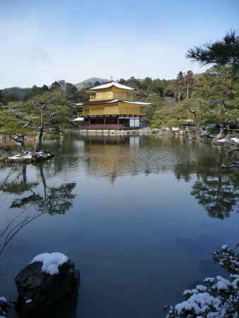 雪の金閣寺　2014.01 -2
