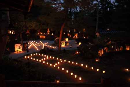 梵燈のあかりに親しむ会　2014②