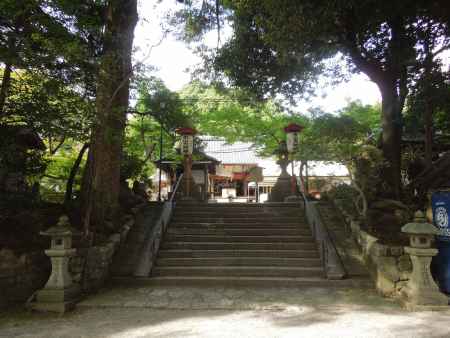 赤山禅院の石段