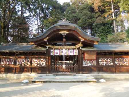 鷺森神社の拝殿