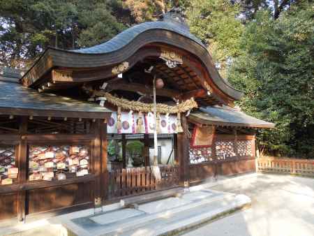 鷺森神社の拝殿２