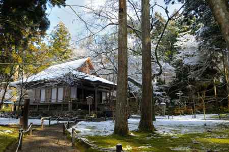 三千院　雪景色2