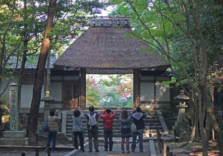 皆で撮影　法然院