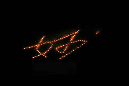 2019.8.16五山送り火　松ヶ崎妙法の妙