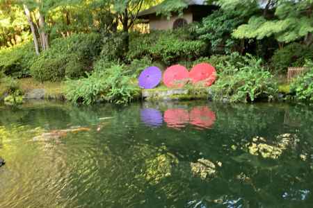 グランドプリンスホテル京都の日本庭園