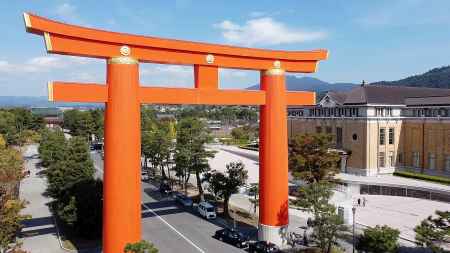 平安神宮の大鳥居