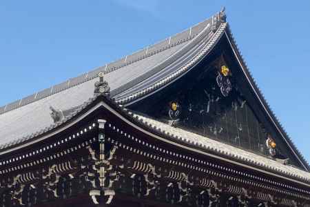 知恩院御影堂の大屋根