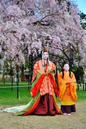 上賀茂神社　賀茂曲水宴　斎王代　童女