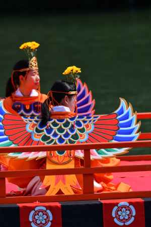 三船祭　龍頭船