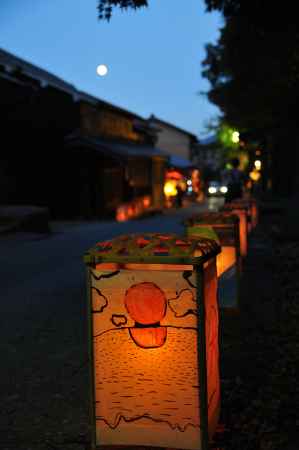月夜の行灯