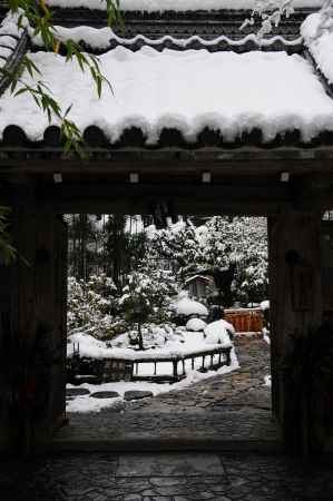 宝泉院　雪