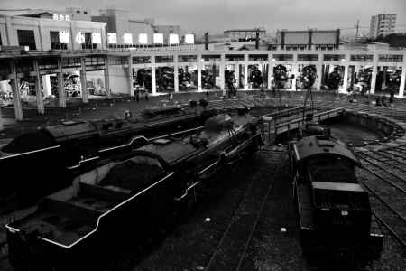 京都・冬の光宴2019  扇形車庫ライトアップ