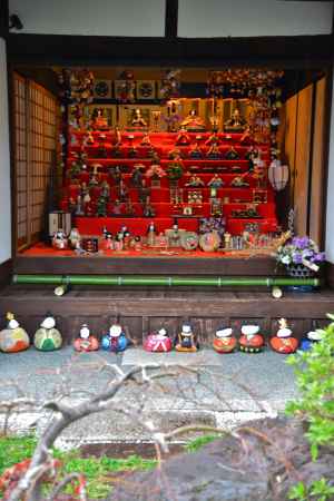 西国街道ひな人形めぐり 　貴人口