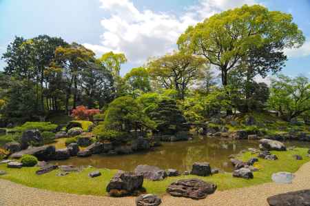 三宝院庭園　新緑
