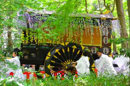 下鴨神社　牛車