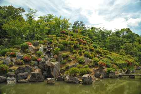 利休好みの庭園