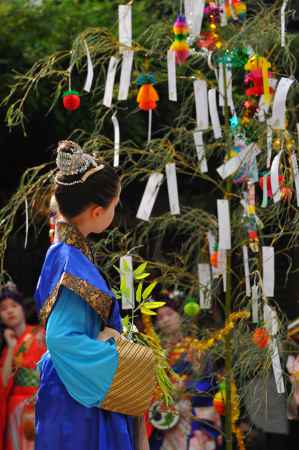 白峯神宮　精大明神例祭　七夕祭　牽牛