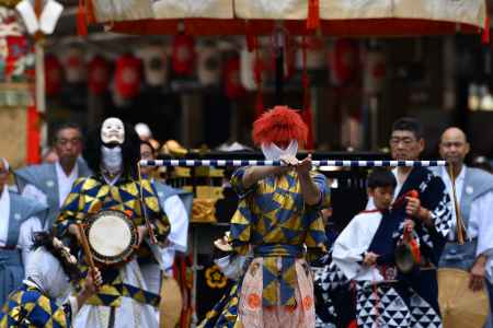 祇園祭　創始1150年　山鉾巡行　綾傘鉾　