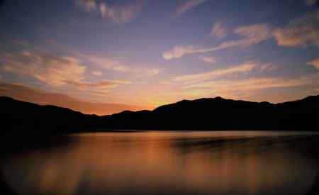 梅雨明けの夕景