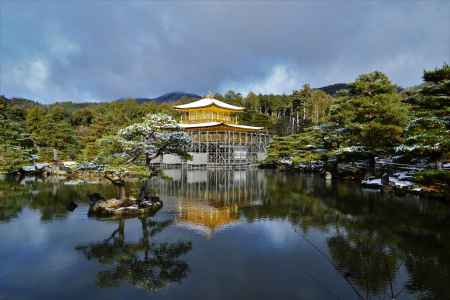 薄っすら雪化粧