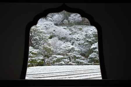 京の雪景　銀花　6-1