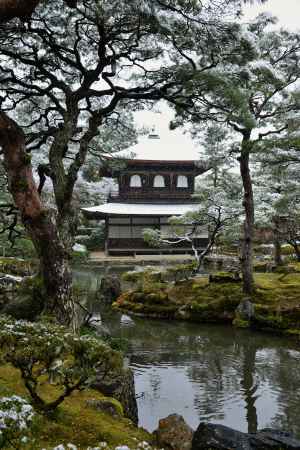 京の雪景　銀花　6-4