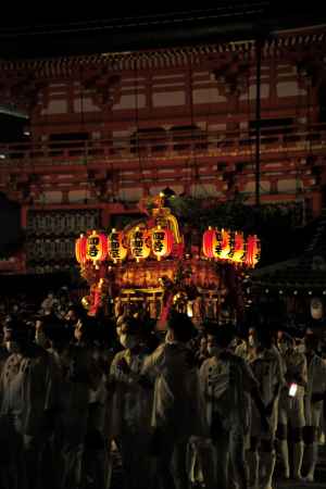 南楼門と東御座