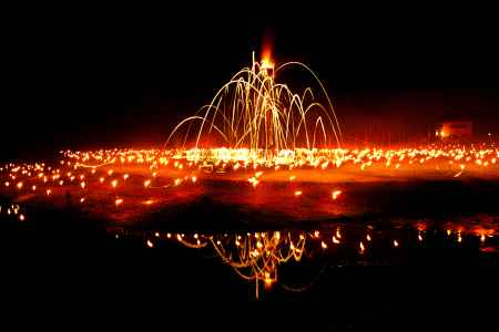 花脊の松上げ2022