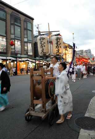 祇園祭　お迎え提灯　2023