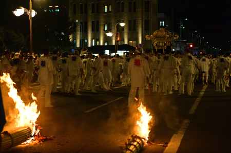大松明と御神輿