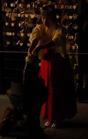 晴明祭　宵宮祭　湯立神楽　2023