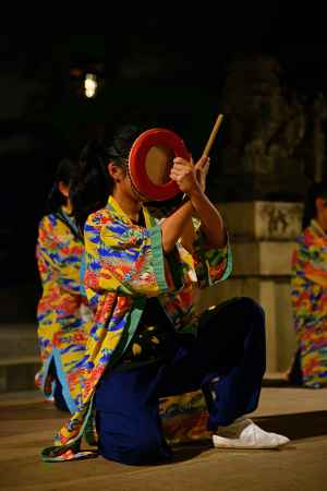 天門祭　和太鼓　奉納