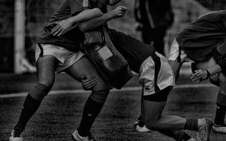 試合前　タックル