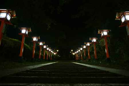 鞍馬寺さん参道